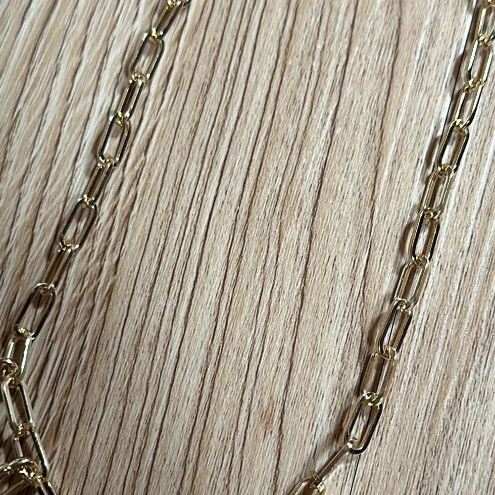 Universal Thread Gold Charm Necklace - Picture 6 of 9